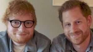 Ed Sheeran and Prince Harry team up for witty skit to mark WMHD
