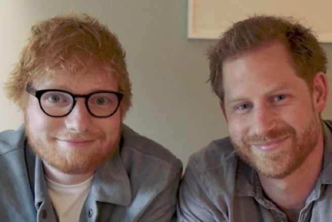 Ed Sheeran and Prince Harry team up for witty skit to mark WMHD