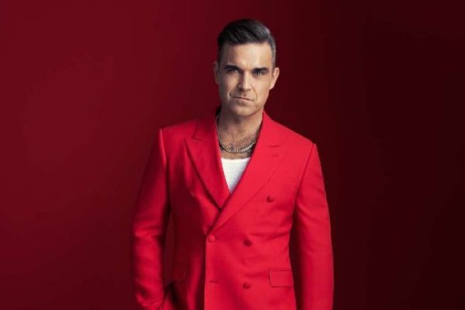 Feelin’ festive: Robbie Williams is releasing his first Christmas album