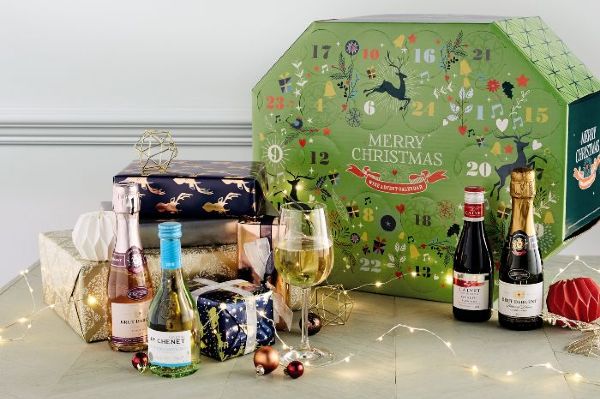 Aldi is selling a WINE advent calendar and we need it in our lives
