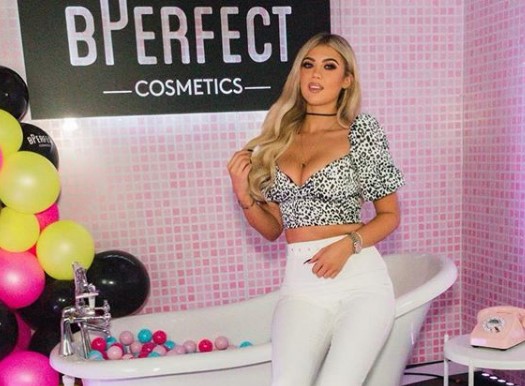 Which new collection by BPerfect is adored by this Love Island star?
