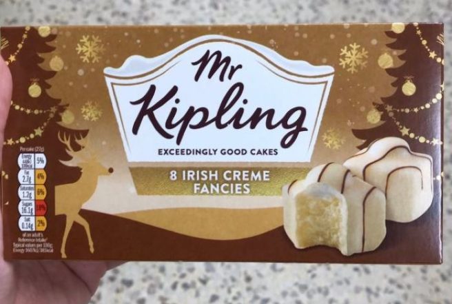 Yum! Mr Kipling adds Irish Creme French Fancies to Christmas range
