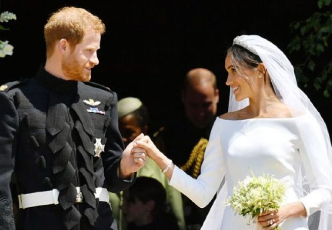 Harry and Meghan share new wedding photo and it’s adorable