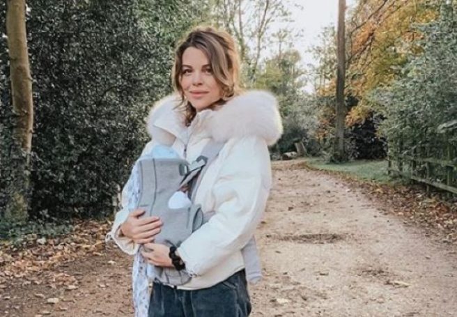 Chloe Lewis has revealed the name of her baby boy and it is beautiful