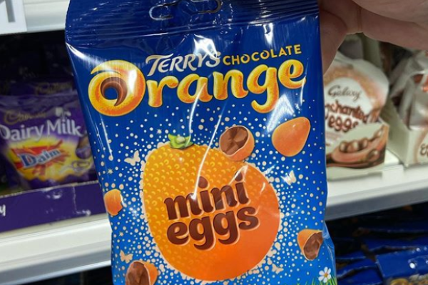 Chocolate heaven: You can buy Terry’s Chocolate Orange mini eggs