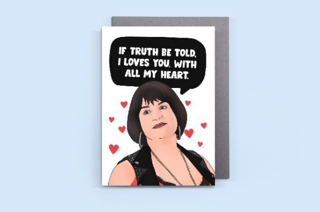 You need these Love Island and Gavin & Stacey cards for Valentine’s