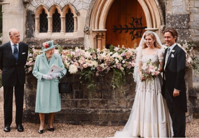 New photos of Princess Beatrice’s wedding have been released