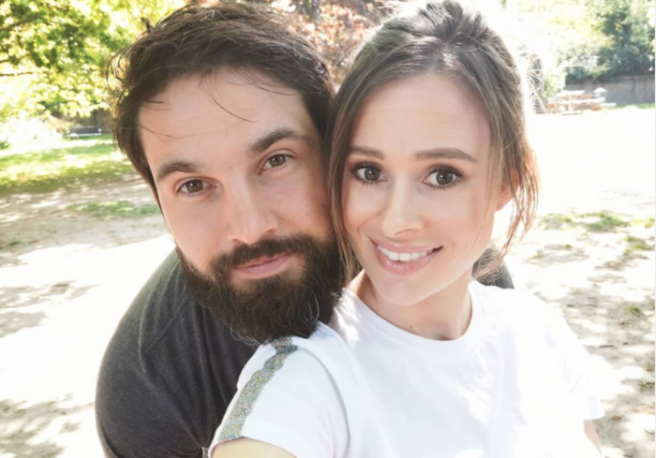 Love Island’s, Camilla Thurlow, shows off her 29-week baby bump