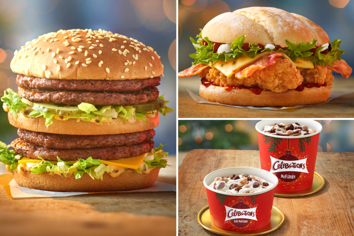 McDonald’s Christmas menu the salted caramel latte is back SHEmazing!