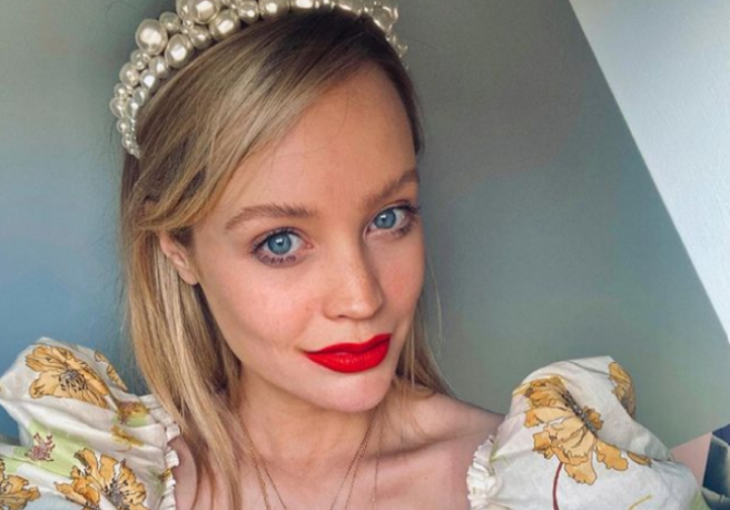 Baby joy! Laura Whitmore has given birth to a beautiful baby girl