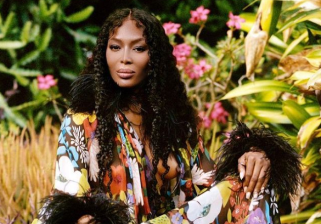Model Naomi Campbell announces the surprise birth of her first baby