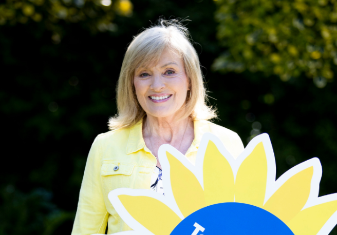 Sponsor a sunflower to support Hospice & Home Care services