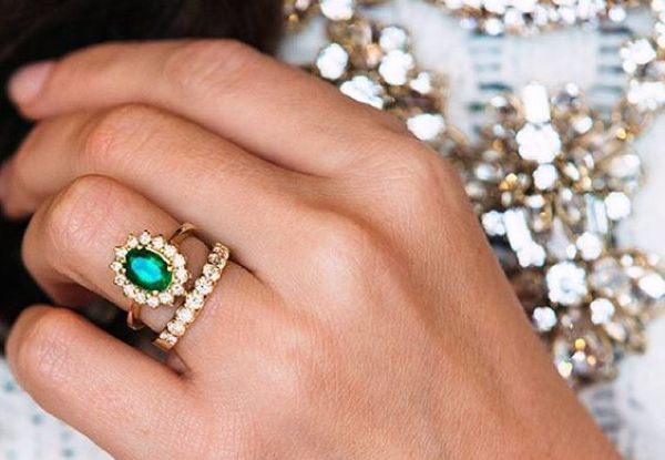 #Obsessed! People are going crazy for coloured engagement rings