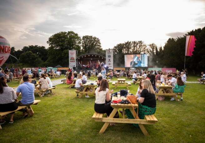 A socially distanced music festival has arrived in Co. Kildare