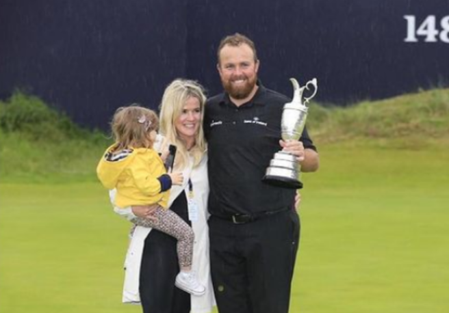 Irish golfer Shane Lowry welcomes baby girl with gorgeous name