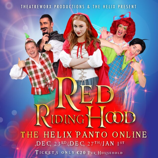 maart ochtendgloren Roos The Helix panto 'Red Riding Hood' moves online. | SHEmazing!