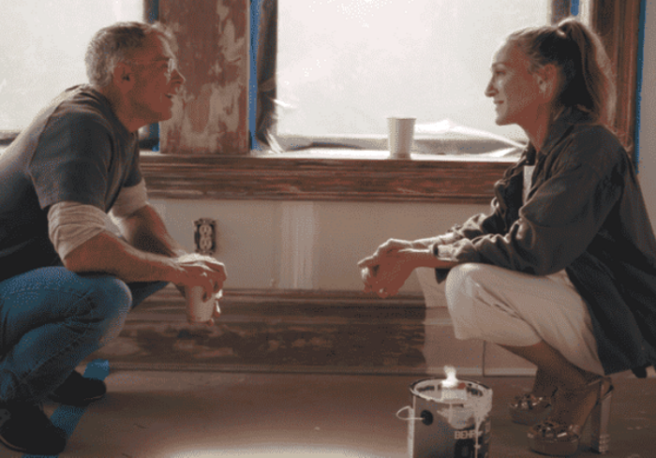 And Just Like That fans think Carrie & Steve have serious chemistry