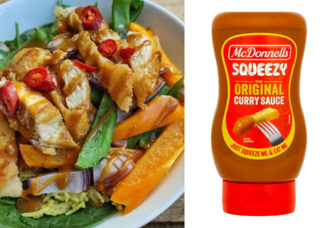 Calling all curry lovers! McDonnells launch new Squeezy Sauce