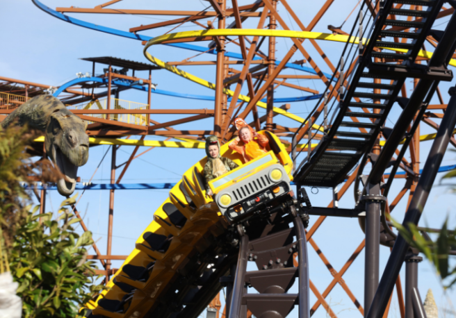 A new Dino-themed rollercoaster is coming to Tayto Park next month