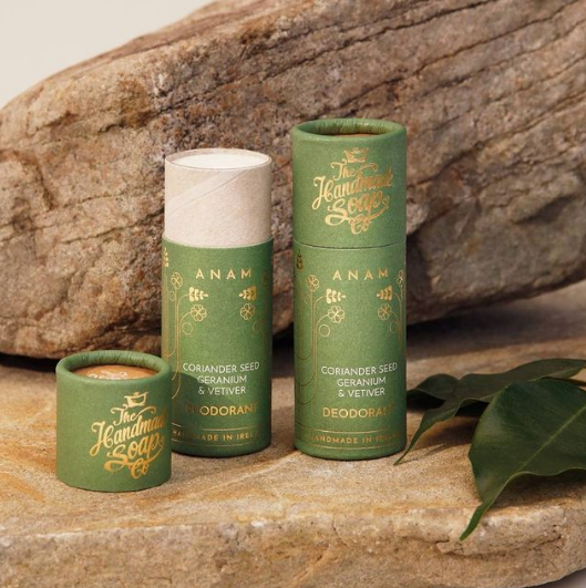 The Handmade Soap Company, launch world’s first completely compostable deodorant!