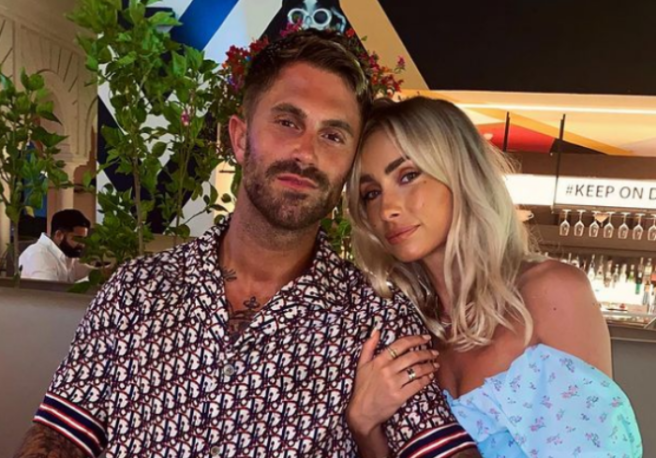 Ex on the Beach star Ross Worswick ties the knot to fiancée Danielle