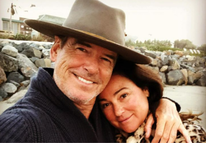 Pierce Brosnan posts cute throwback snap of him & wife for their anniversary