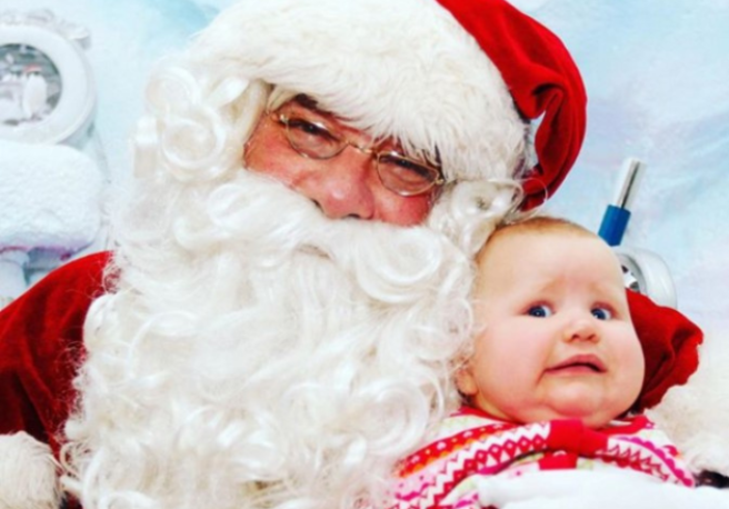 Christmas cheer? Santa has put the FEAR of god into these twelve kids