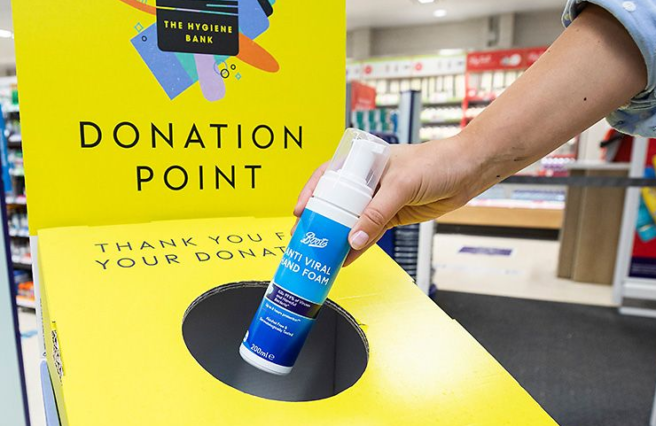 Boots Ireland announces partnership with The Hygiene Bank