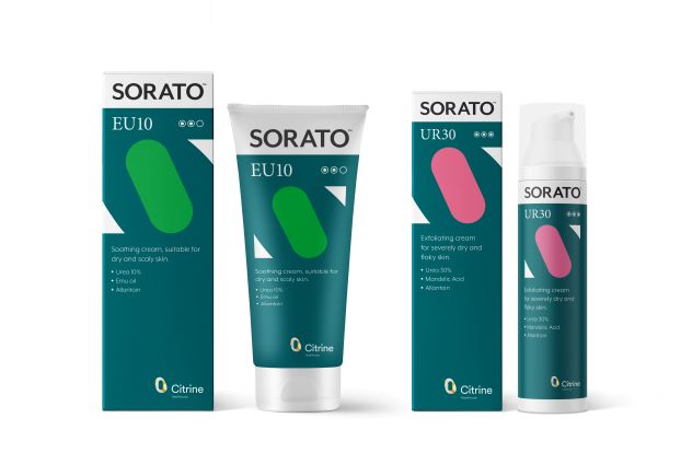 Irish company Citrine Healthcare launches Sorato Derma range