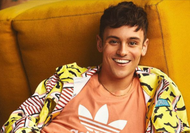 Celebs react to first images of Tom Daley’s surprise second baby