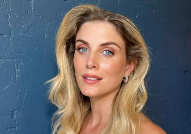 TV star Ashley James details overthinking since having baby no.2