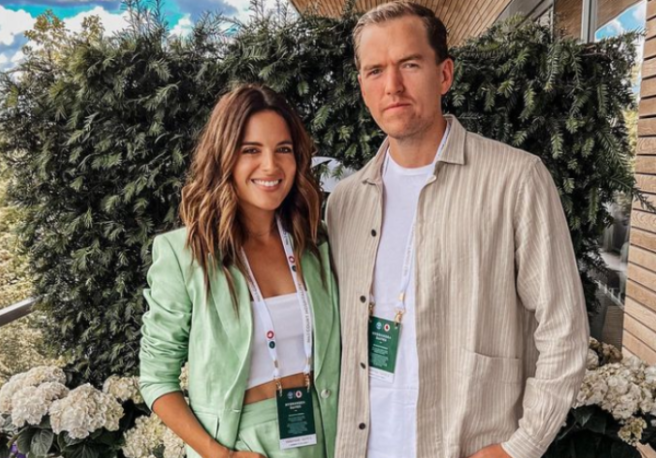 Celebs react as Binky Felstead confirms birth of third child