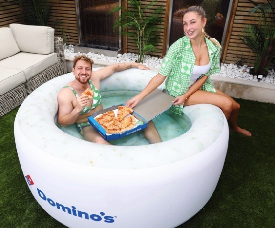 Turn heads this summer with the new Domino’s Garlic & Herb collection