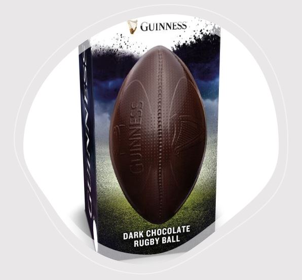 New Guinness Chocolate Rugby Ball set to be a ‘grand slam’ this month