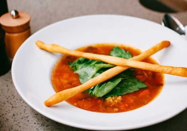 This wholesome and warming minestrone soup is the perfect autumn lunch!