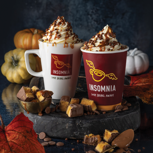 Insomnia announces a new limited-edition Halloween Hot Chocolate flavour