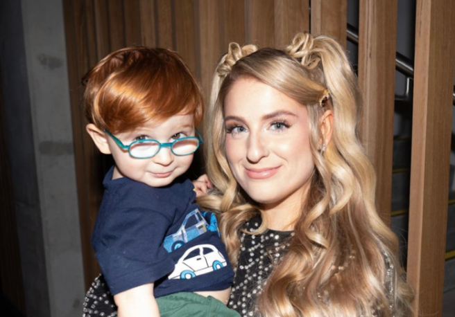 Meghan Trainor unveils adorable snaps for son Riley’s birthday