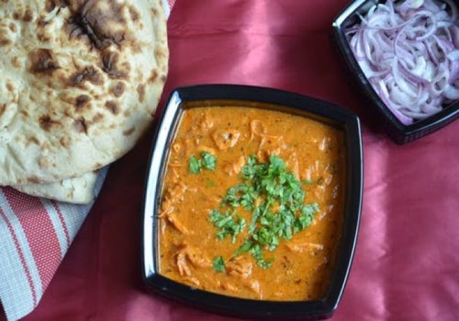 This 4-step butter chicken curry recipe is the perfect easy Tuesday meal!