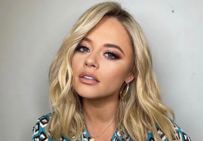 Emily Atack announces gender of first child on live TV