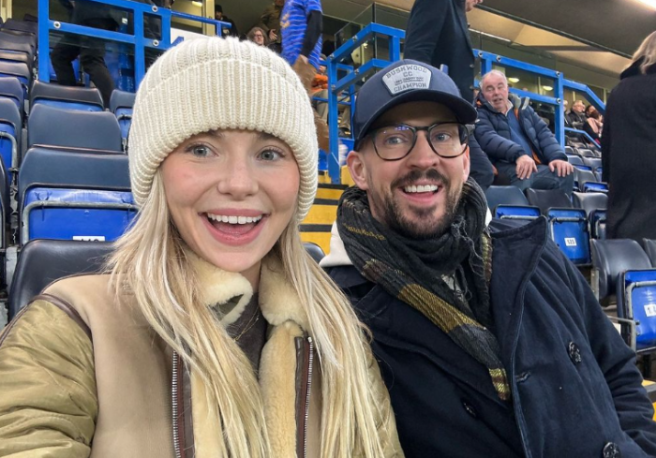 Georgia Toffolo & fiancé James reveal unique way they first met