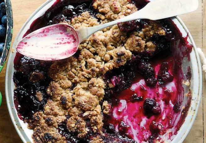 Berry nice: We’re loving this blackberry crumble recipe right now