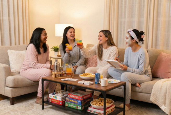 Girls’ Night In Ideas That Add a Splash of Excitement