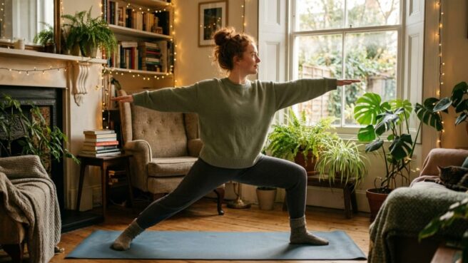 You’ll Want To Try These Game-Changing Yoga Moves In Your Sitting Room